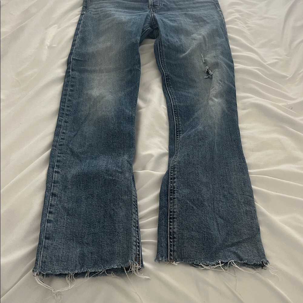 Denim Forum Women's Blue Ankle Jeans